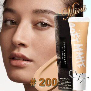 Fenty Beauty Mini Pro Filt'R Soft Matte Longwear Foundation ~ #200 12ml NIB